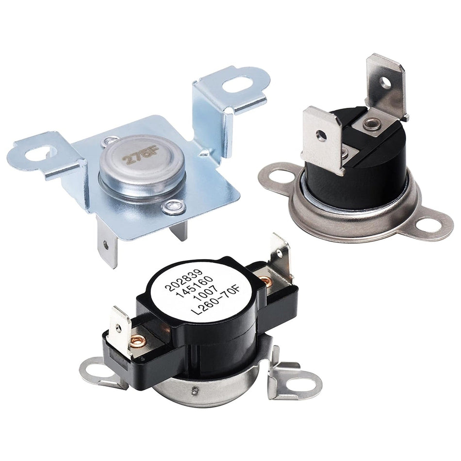 137032600 134120900 Dryer Thermal Limiter & 3204267 Thermostat Replacement Kit