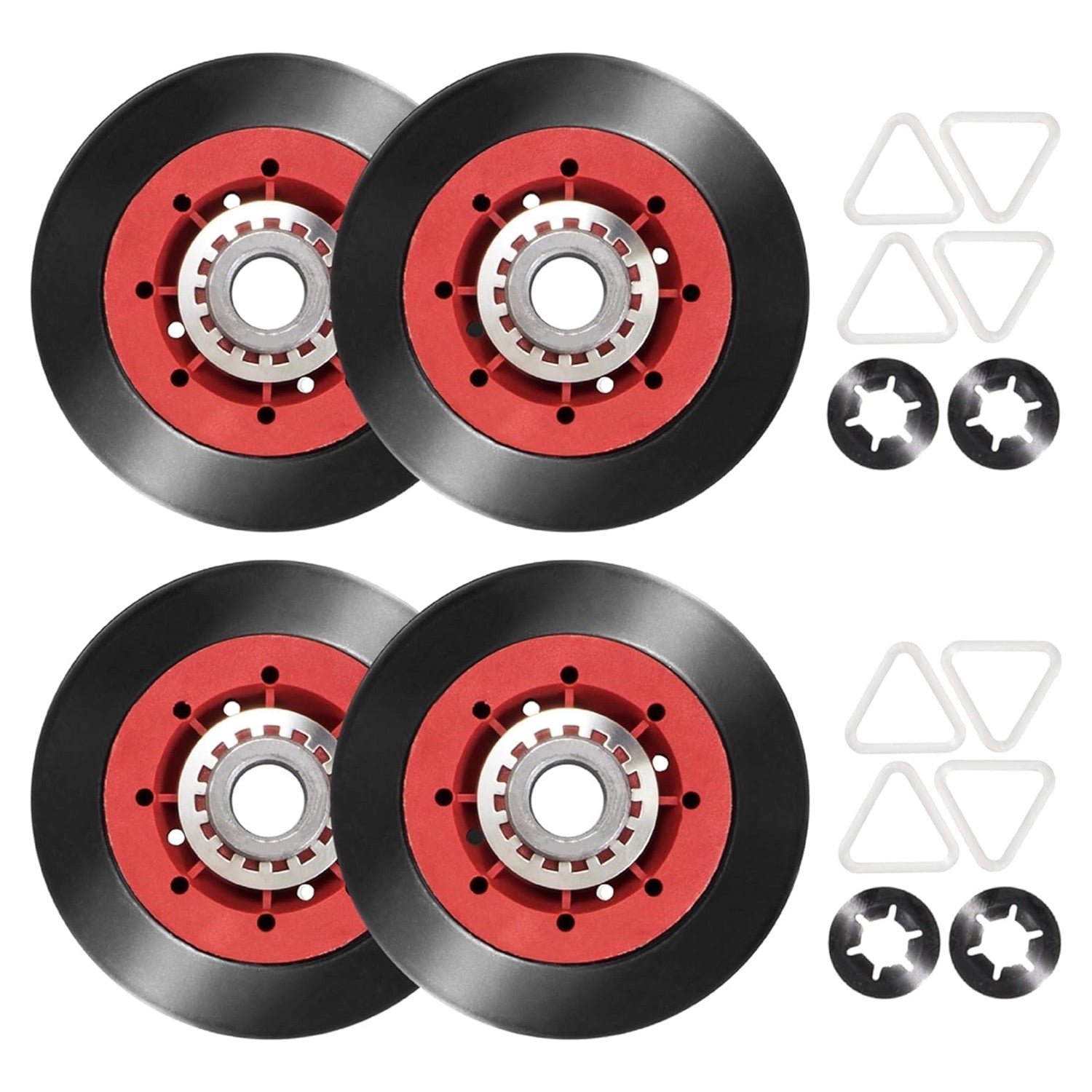 4-Pack 8536974 Dryer Drum Roller for Whirlpool, Kenmore 4-Pack 8536974 Dryer Drum Roller for Whirlpool, Kenmore