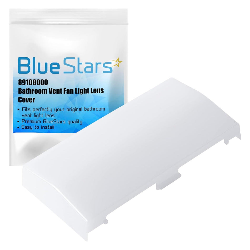 89108000 Bathroom Vent Fan Light Lens Cover Part for Broan Nutone