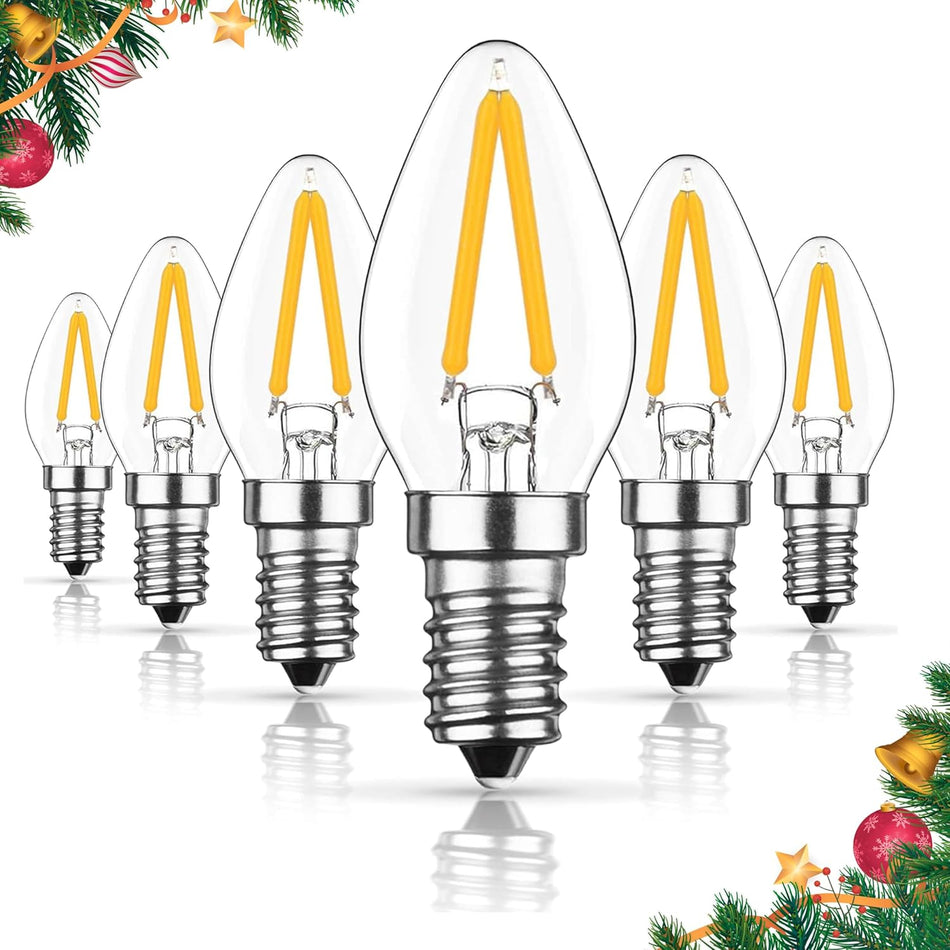 3W C7 E12 Candelabra Base LED Light Bulbs 120V