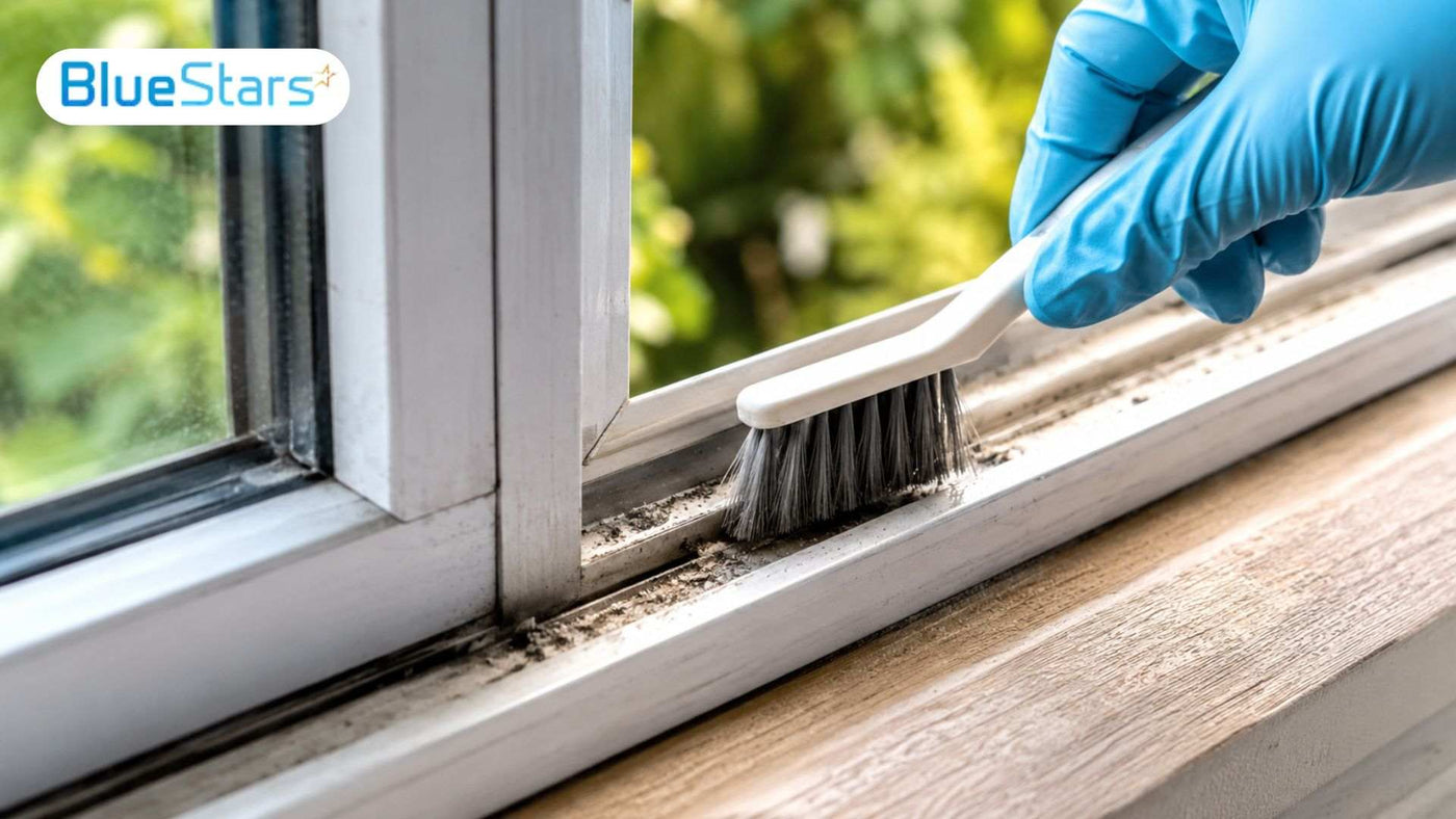 How to clean window tracks: easy step-by-step guide