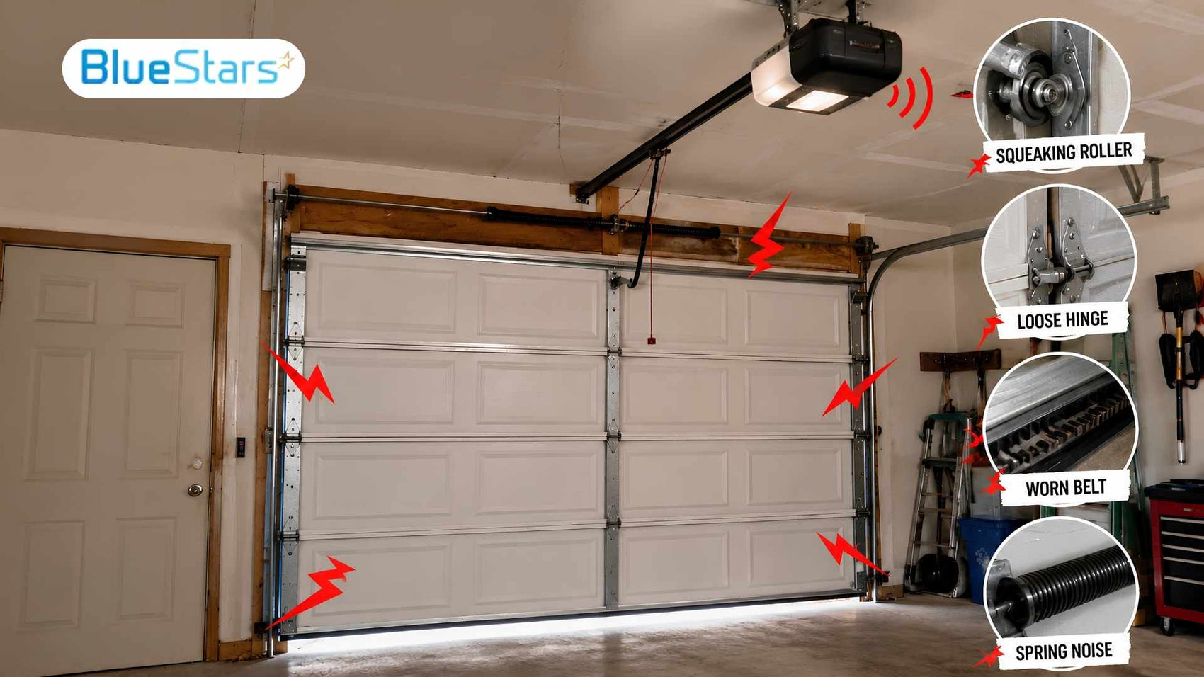 Garage Door Making Noise? 5 Safe Fixes You Should Try