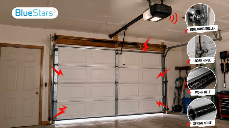 Garage Door Making Noise? 5 Safe Fixes You Should Try