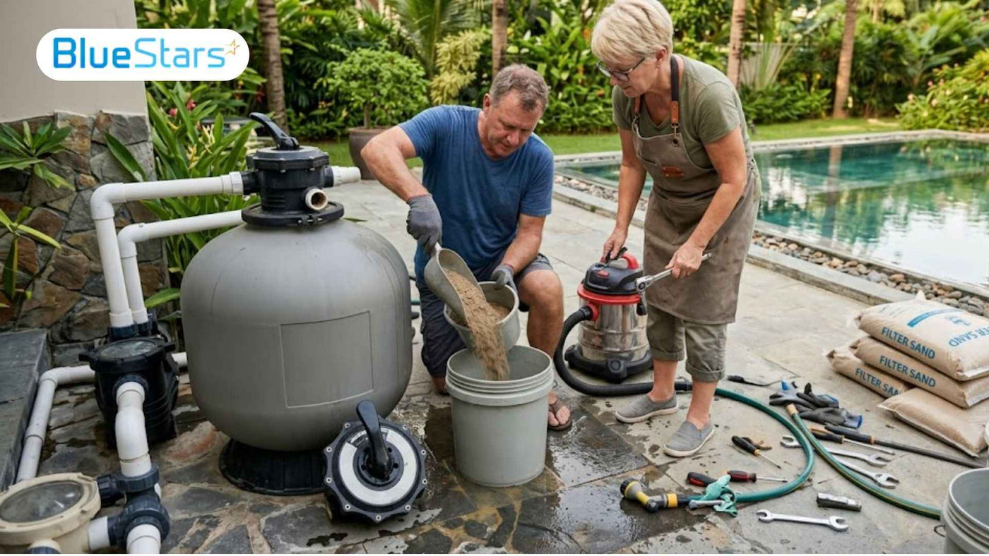 How to Change Sand in Pool Filter: Tools and Easy Steps