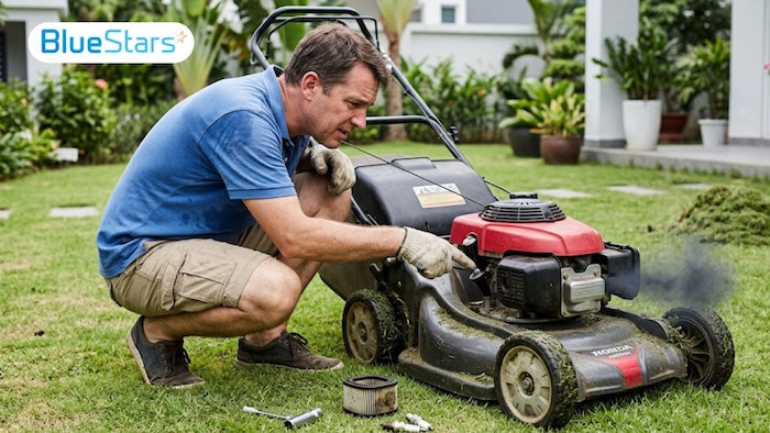 Lawn Mower Running Rough? 6 Common Causes and How to Fix