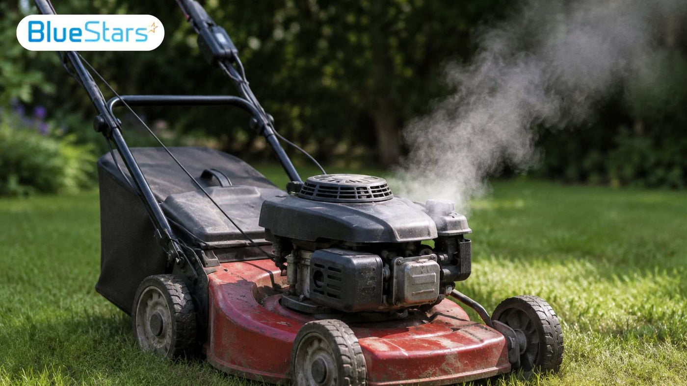Lawn Mower Running Rough? 6 Common Causes & How to Fix