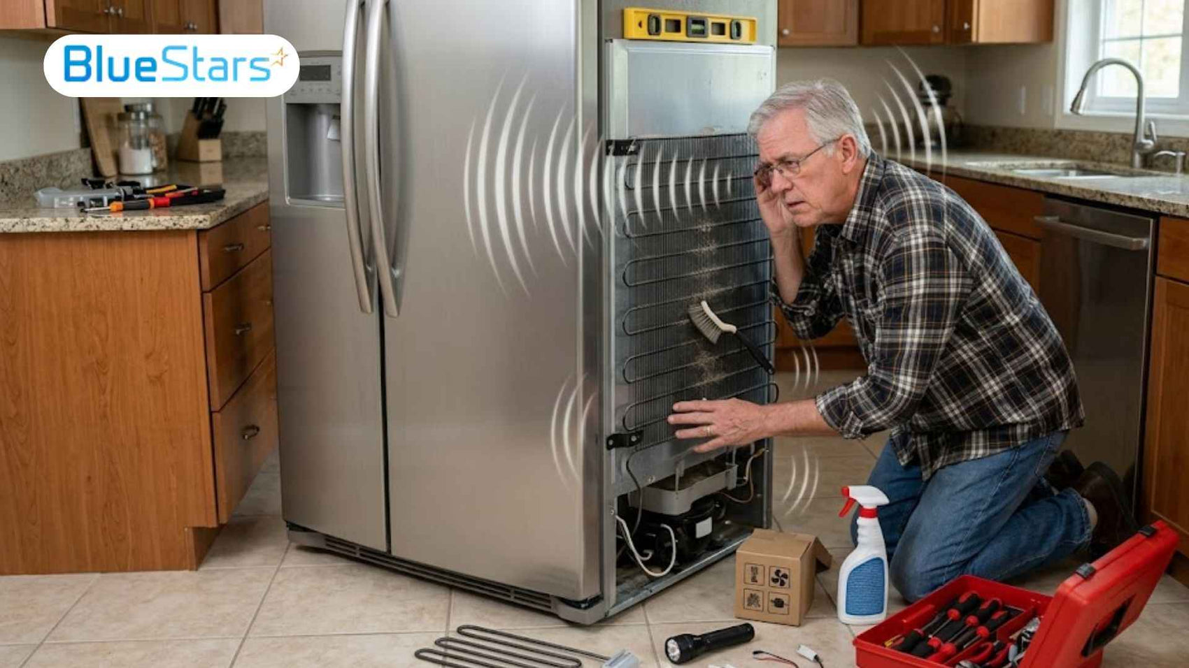 Refrigerator Making Loud Noise: 7 Common Causes  Easy Fixes