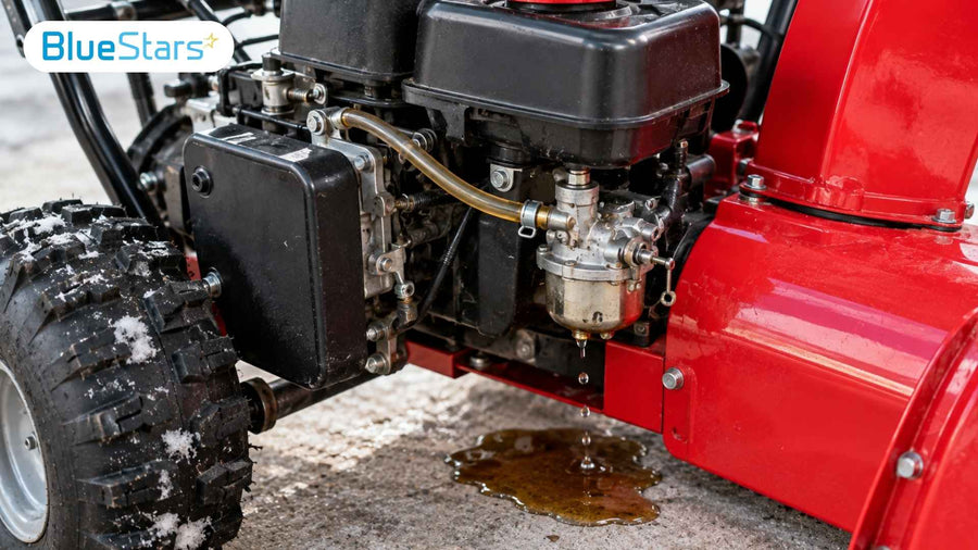 Snow Blower Leaking Gas? Causes and How to Fix It Fast