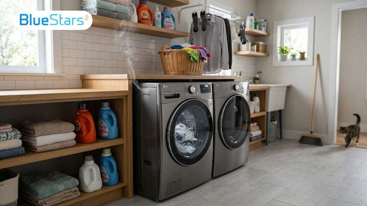 Washing Machine Burning Rubber Smell? 7 Causes & Fixes
