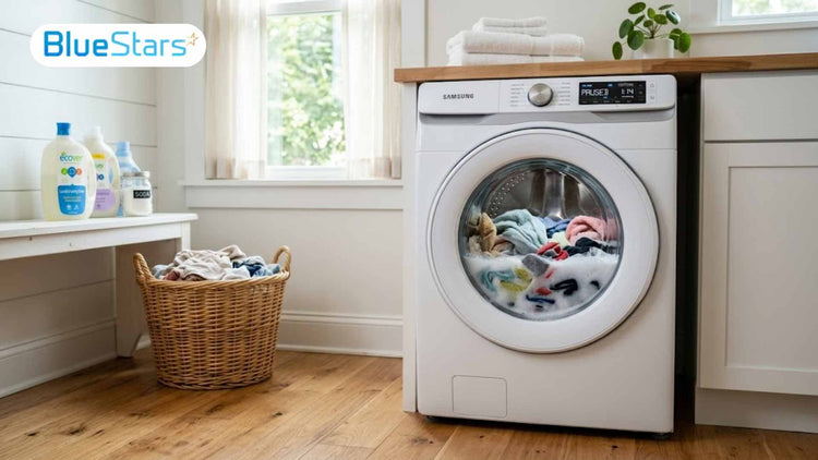 washing machine stops mid cycle with wet clothes inside