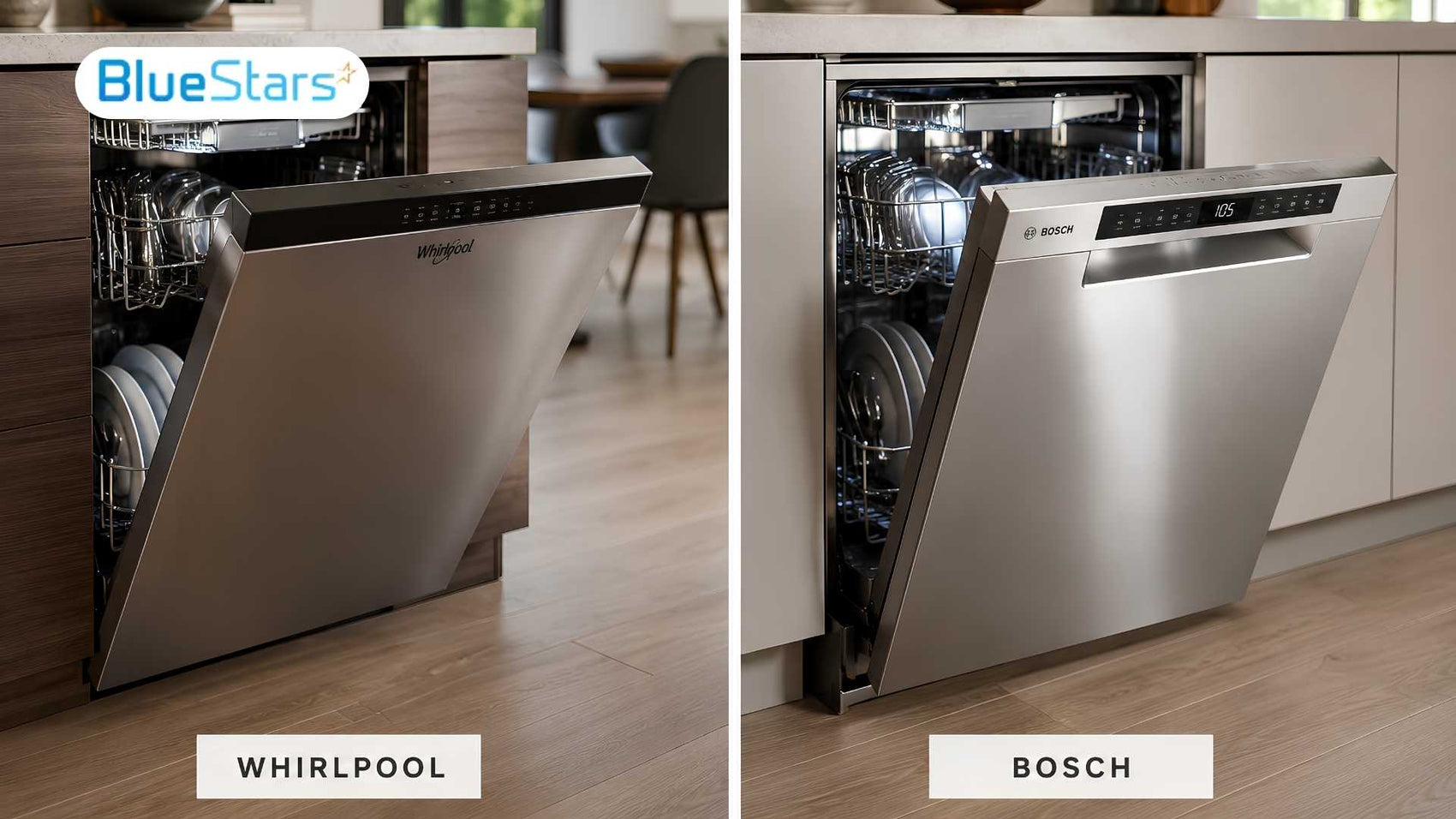 Whirlpool vs Bosch Dishwasher: Which One Is Better?