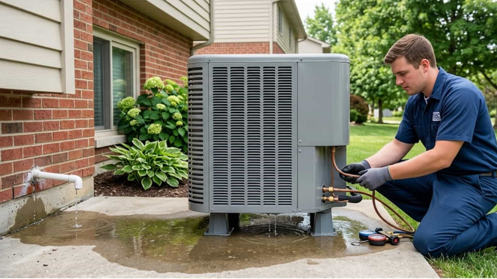 Why Is My Air Conditioner Condenser Leaking? Causes & Fixes