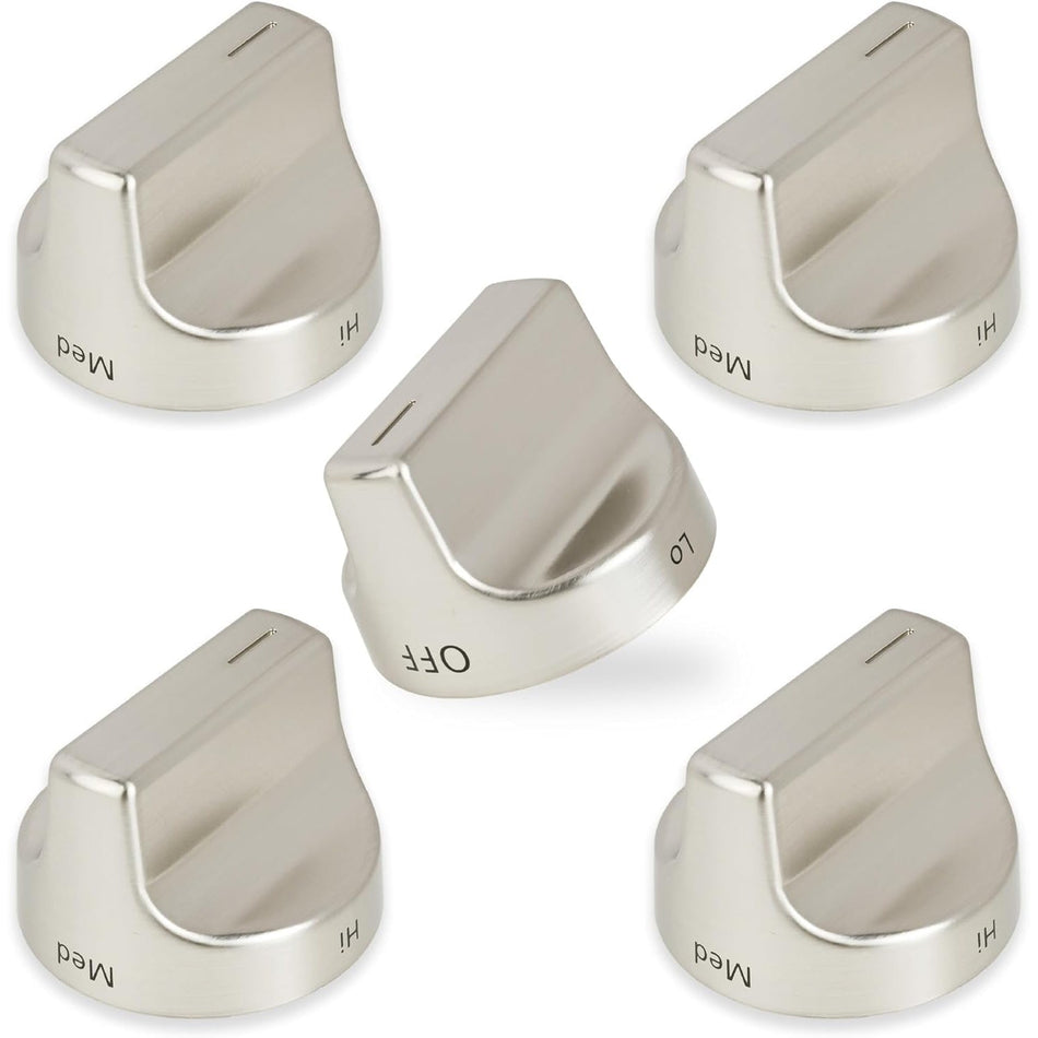 W11159630 W11023139 Surface Burner Knob Control Knob - Pack of 5