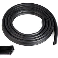 Coiled black rubber dishwasher door gasket seal replacement for Samsung, Kenmore, and Bosch dishwashers.