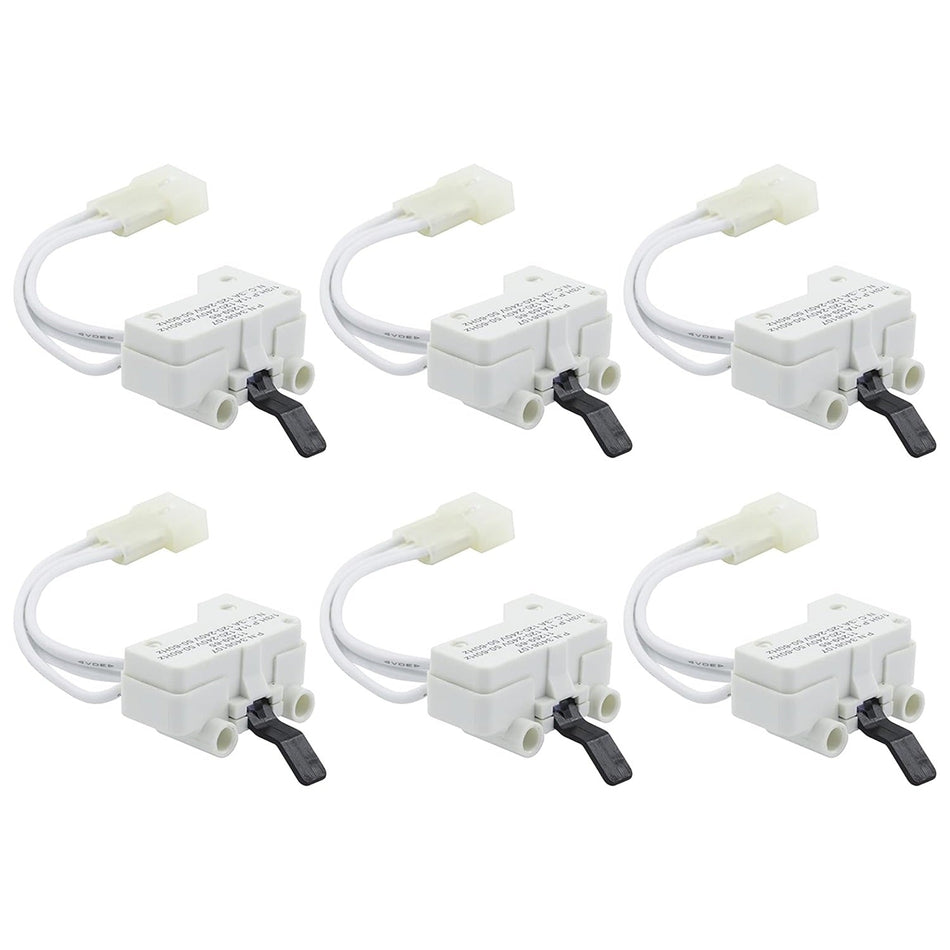 WP3406107 Dryer Door Switch, Pack of 6