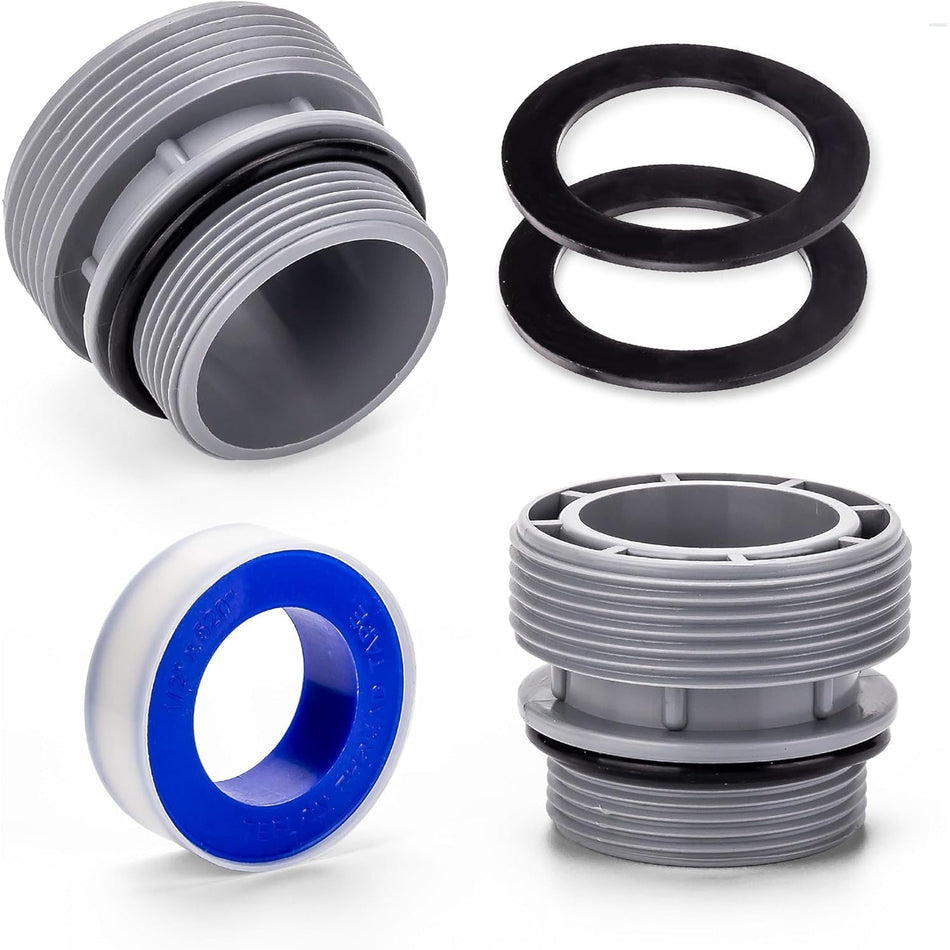 40mm to 1 1/2 Inch Conversion Kit - Pool Hose Adapter
