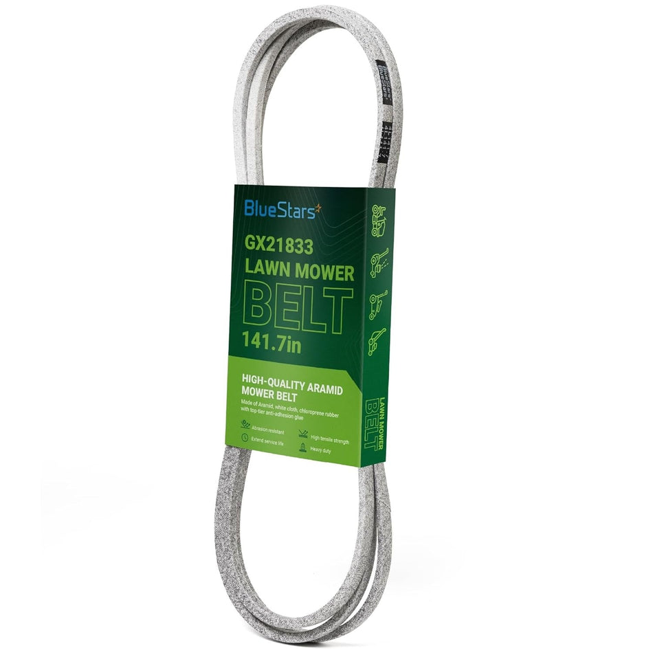 Lawn Mower Deck Belt GX21833 1/2" x 141.7"