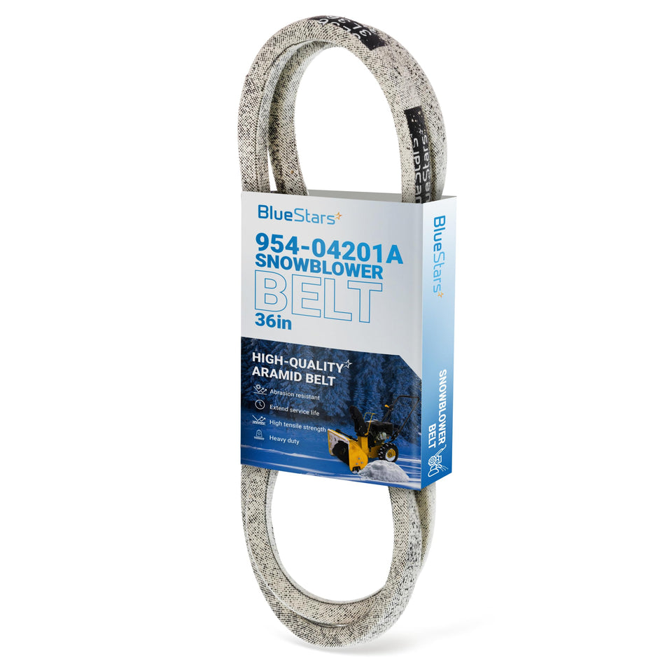 954-04201A Drive Belt Replacement - for MTD Cub Cadet Troy-Bilt Snowblower - 3/8" x 36”