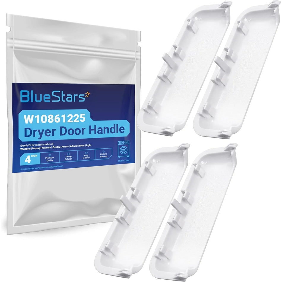 W10861225 W10714516 Dryer Door Handle