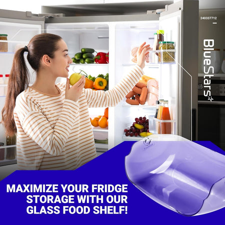 240337712 Refrigerator Dairy Door bin replacement for Frigidaire, Crosley, and Kenmore refrigerators.