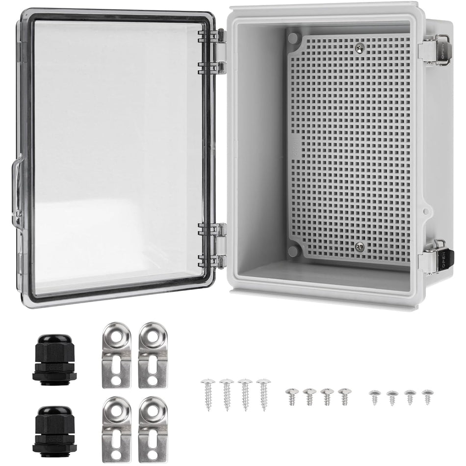 Clear Junction Box IP67 8.98" x 5.04" x 7.01"