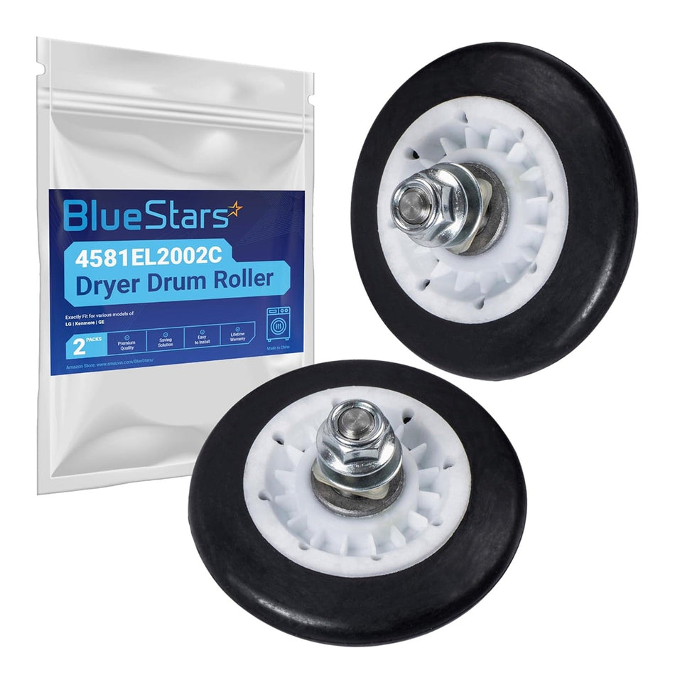 4581EL2002C Dryer Drum Roller Assembly - Pack of 2