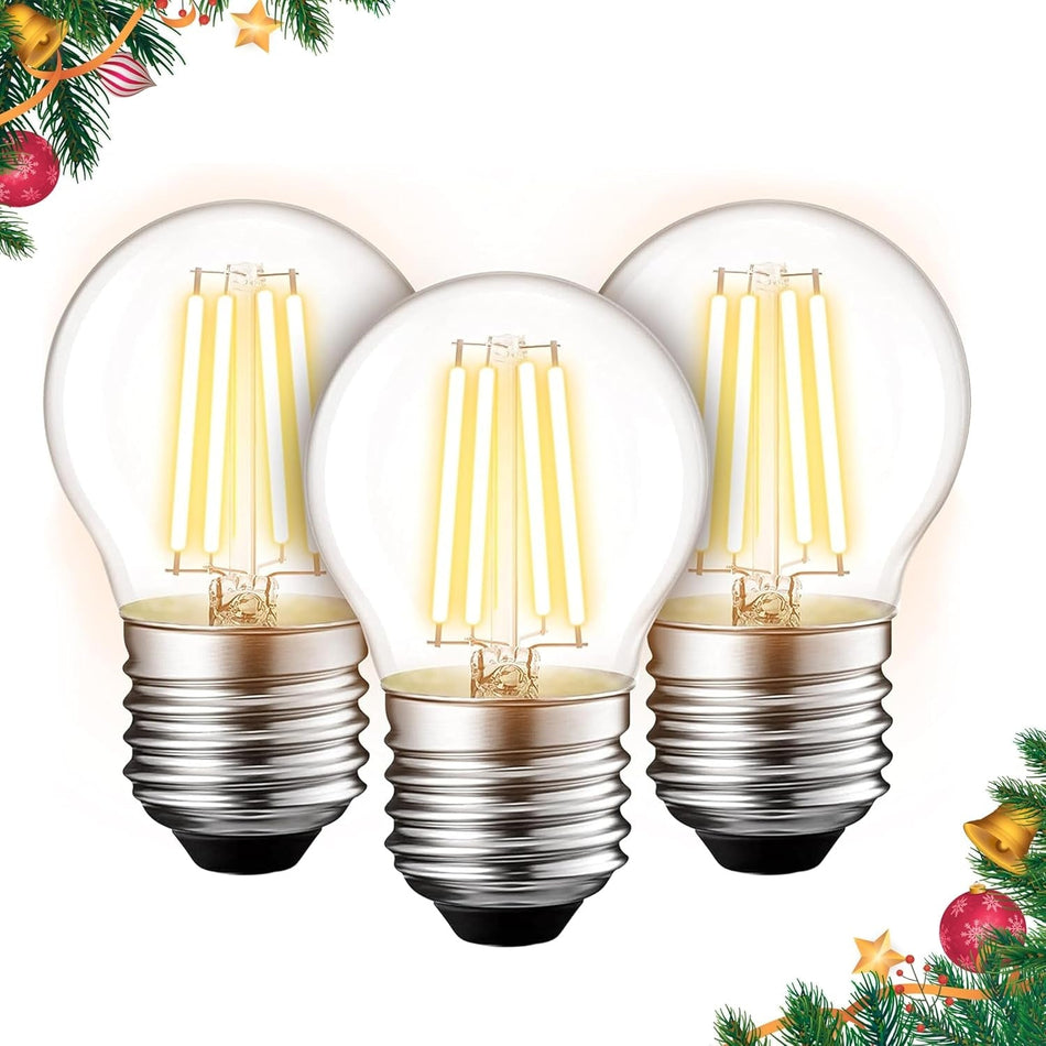 G45 E26 Edison LED Filament Globe Bulb 120V 5W