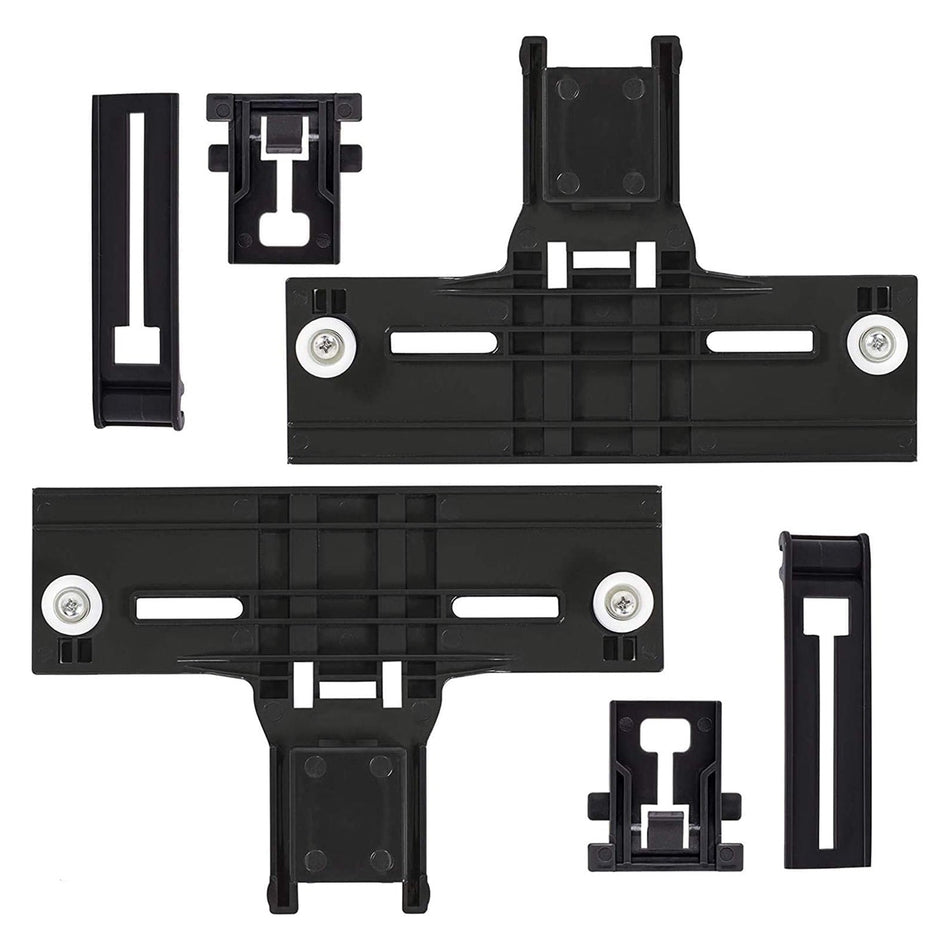 W10350376 & W10195839 & W10195840 Dishwasher Top Rack Adjuster & Rack Adjuster & Adjuster Positioner Kit