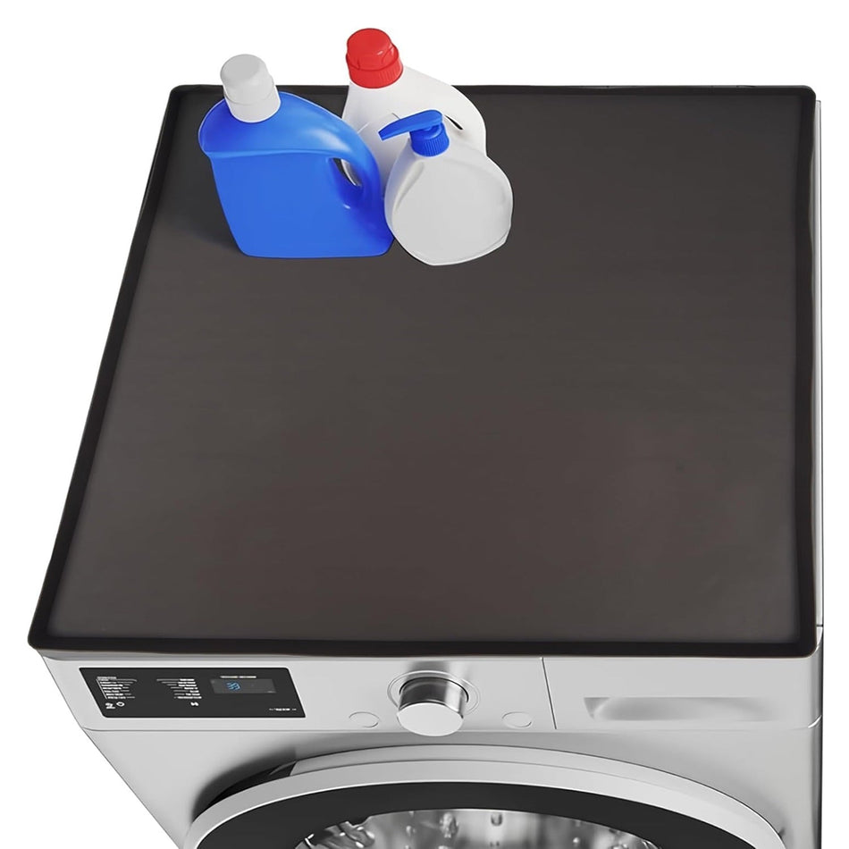 23.6" x 19.7" Silicone Washer Dryer Top Protector Mat