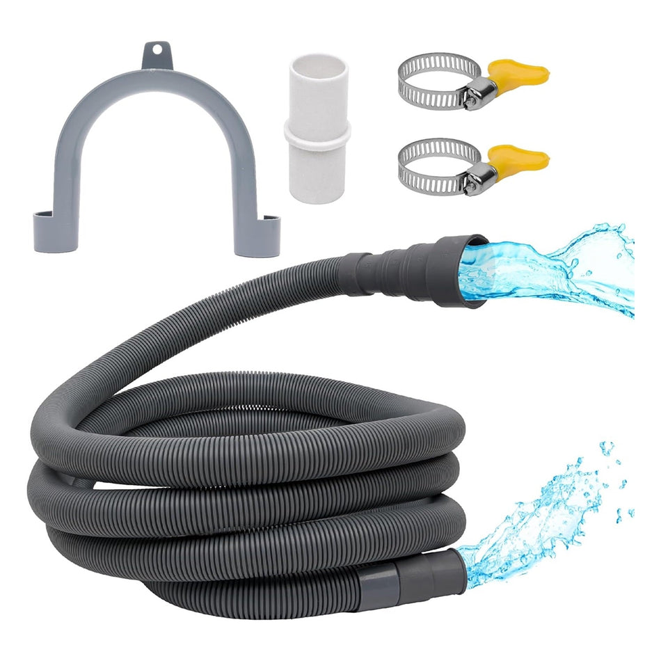10 Feet Universal Dishwasher Washing Machine Drain Hose
