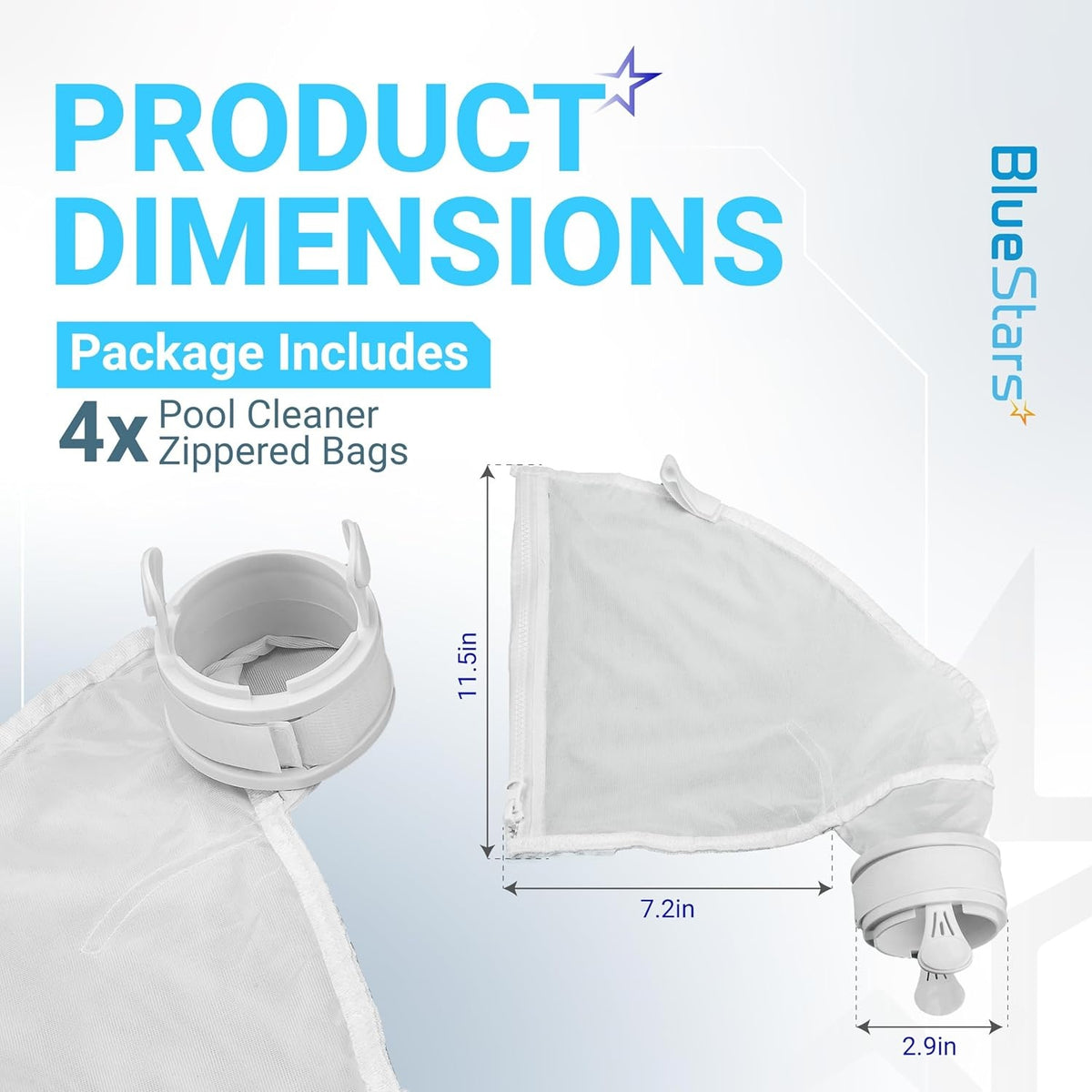 K13 K16 Pool Cleaner Zippered Bag