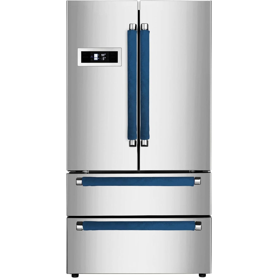 4-pack Refrigerator Door Handle Covers 15.74x5.5 inch - Blue