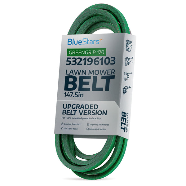 Upgraded Grip120] 196103 Mower Deck Belt - for 54