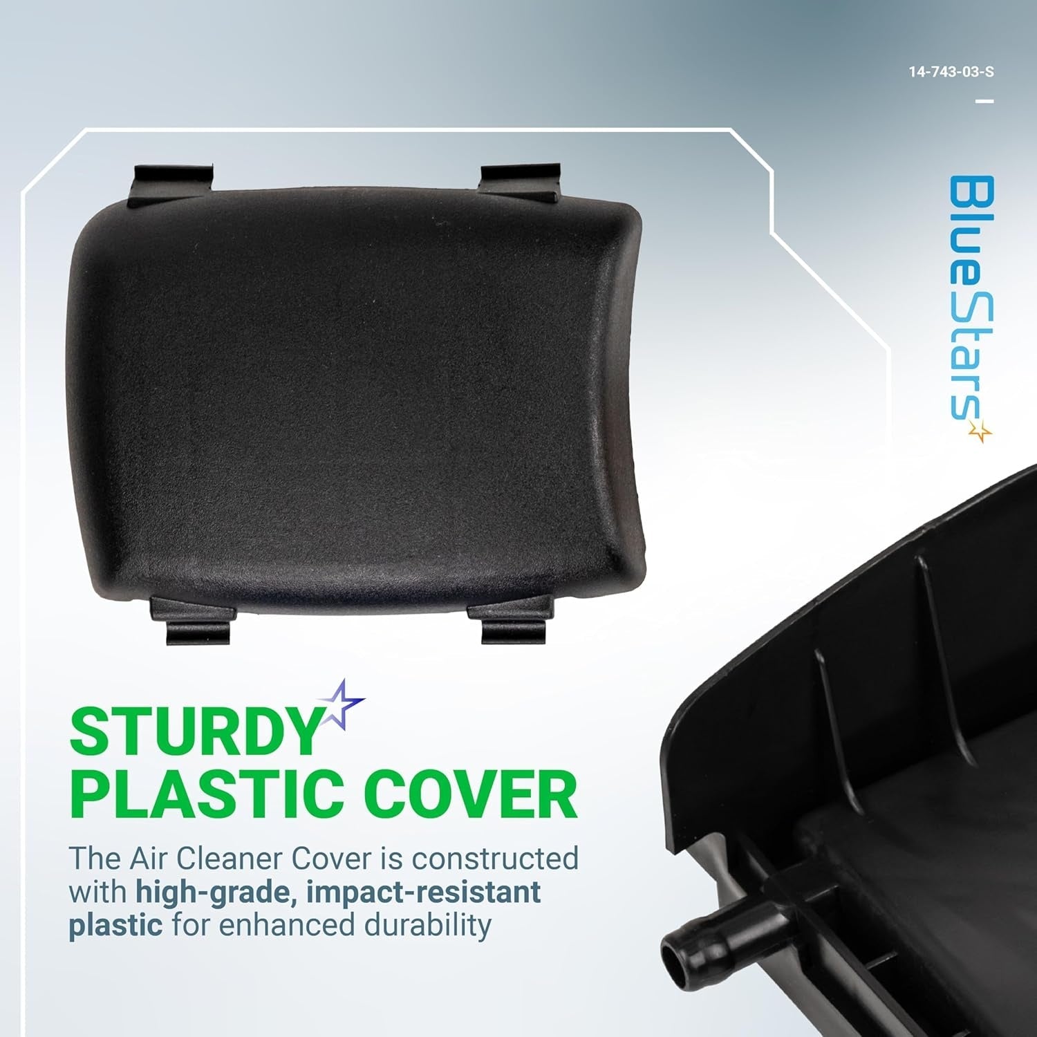 BlueStars 14 743 03-S Air Filter Cover Base Cleaner Kit - Thumbnail 2