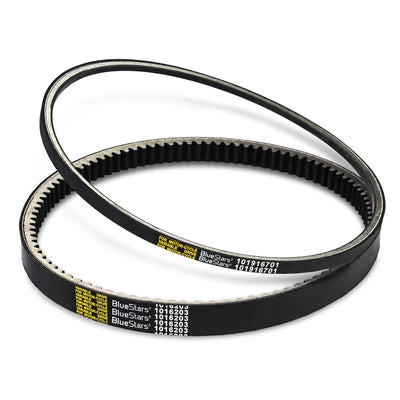 Replacement 1016203 drive belt and 101916701 starter generator belt set for golf carts.