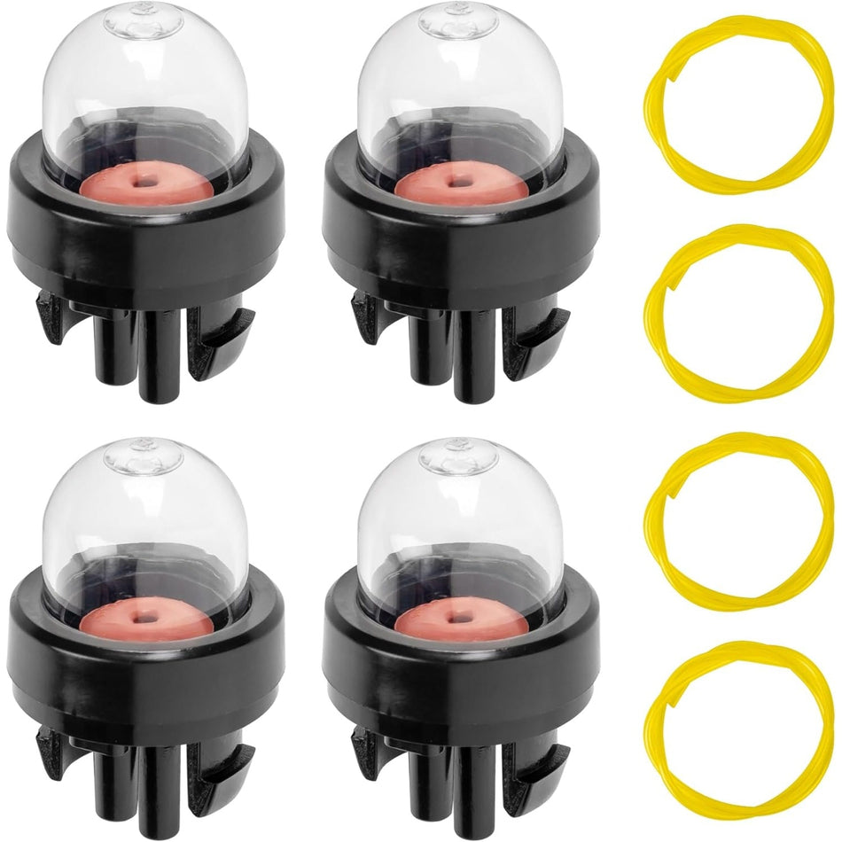 4 Pack 503936601 Primer Bulb with Fuel Lines