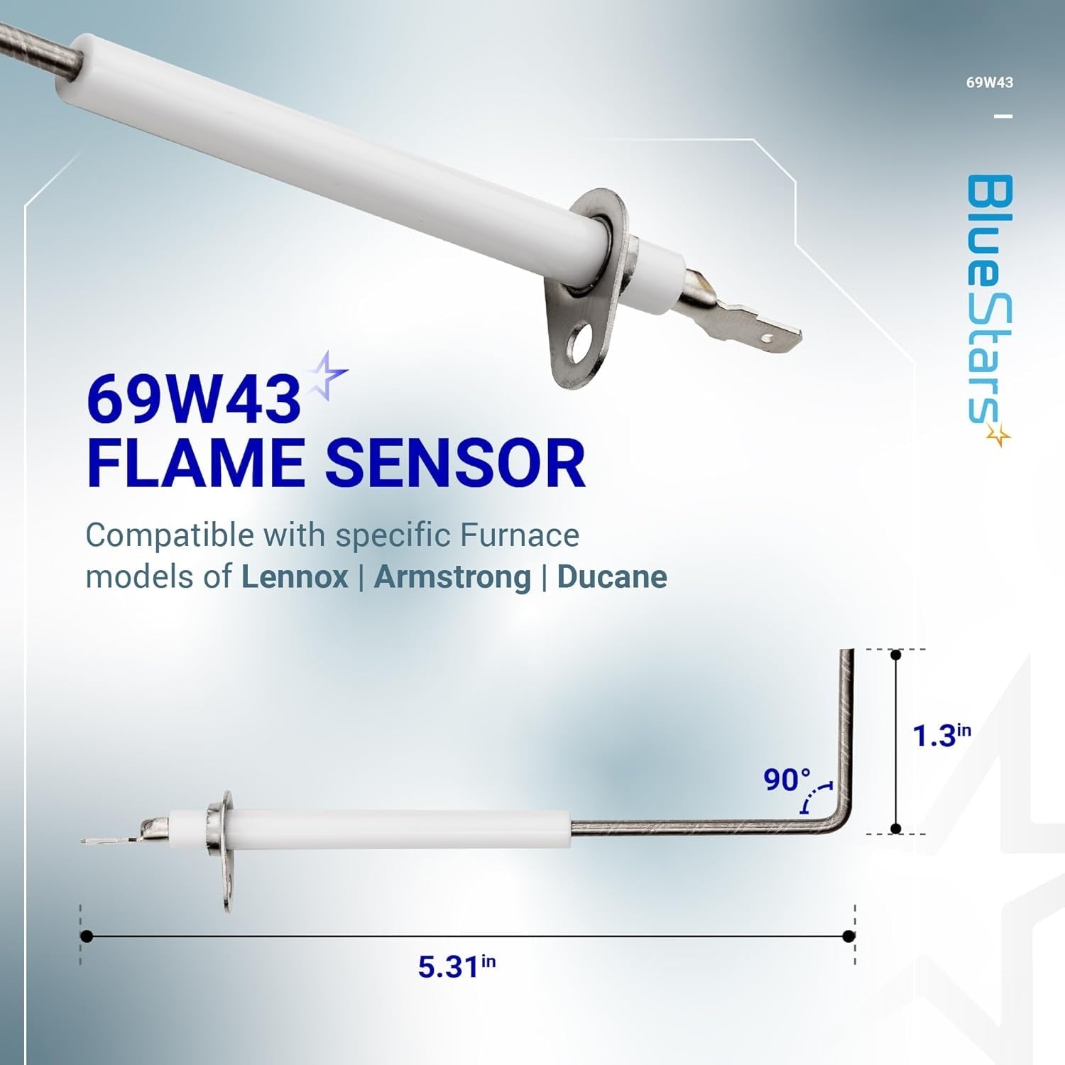 Lennox 69W43 Furnace Flame Sensor