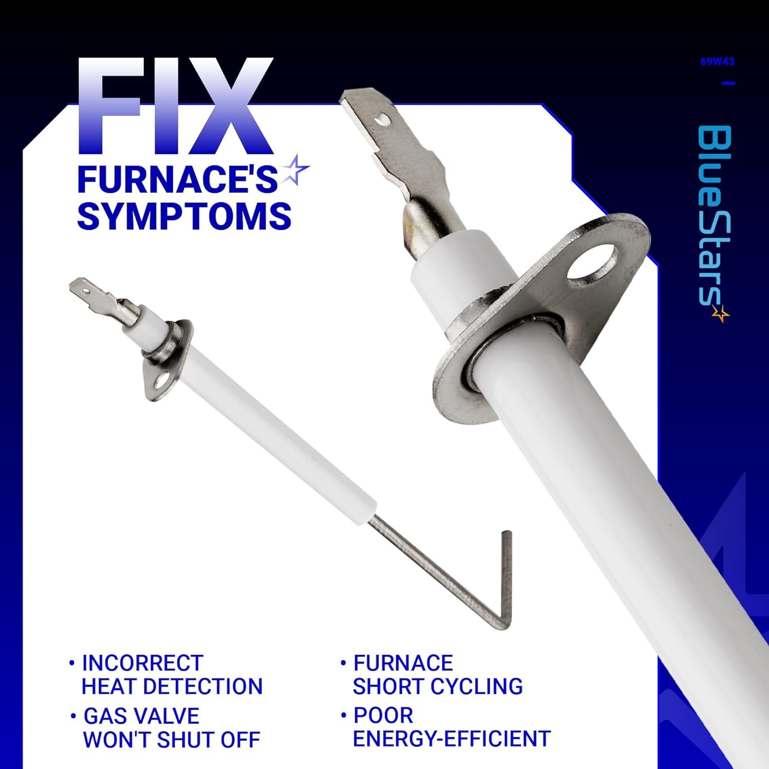 Lennox 69W43 Furnace Flame Sensor
