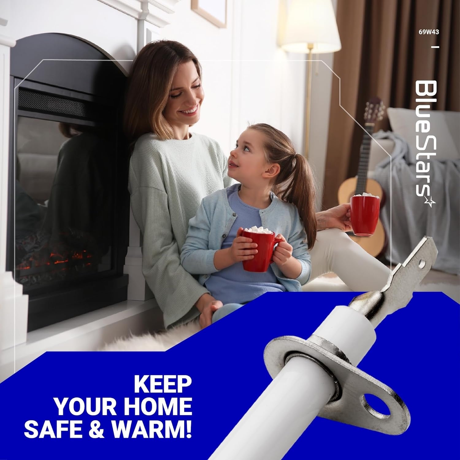 Lennox 69W43 Furnace Flame Sensor