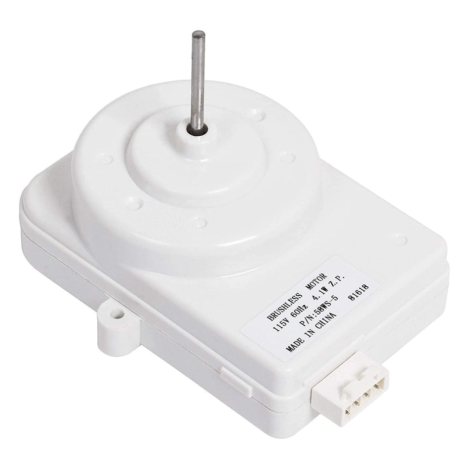 [Lifetime Warranty] 2188874 4-Pin 115V 60HZ Refrigerator Condenser Motor - Compatible with Whirlpool Kenmore KitchenAid Refrigerators - Replaces 2188875 WP2188874 PS11739140 AP6006075