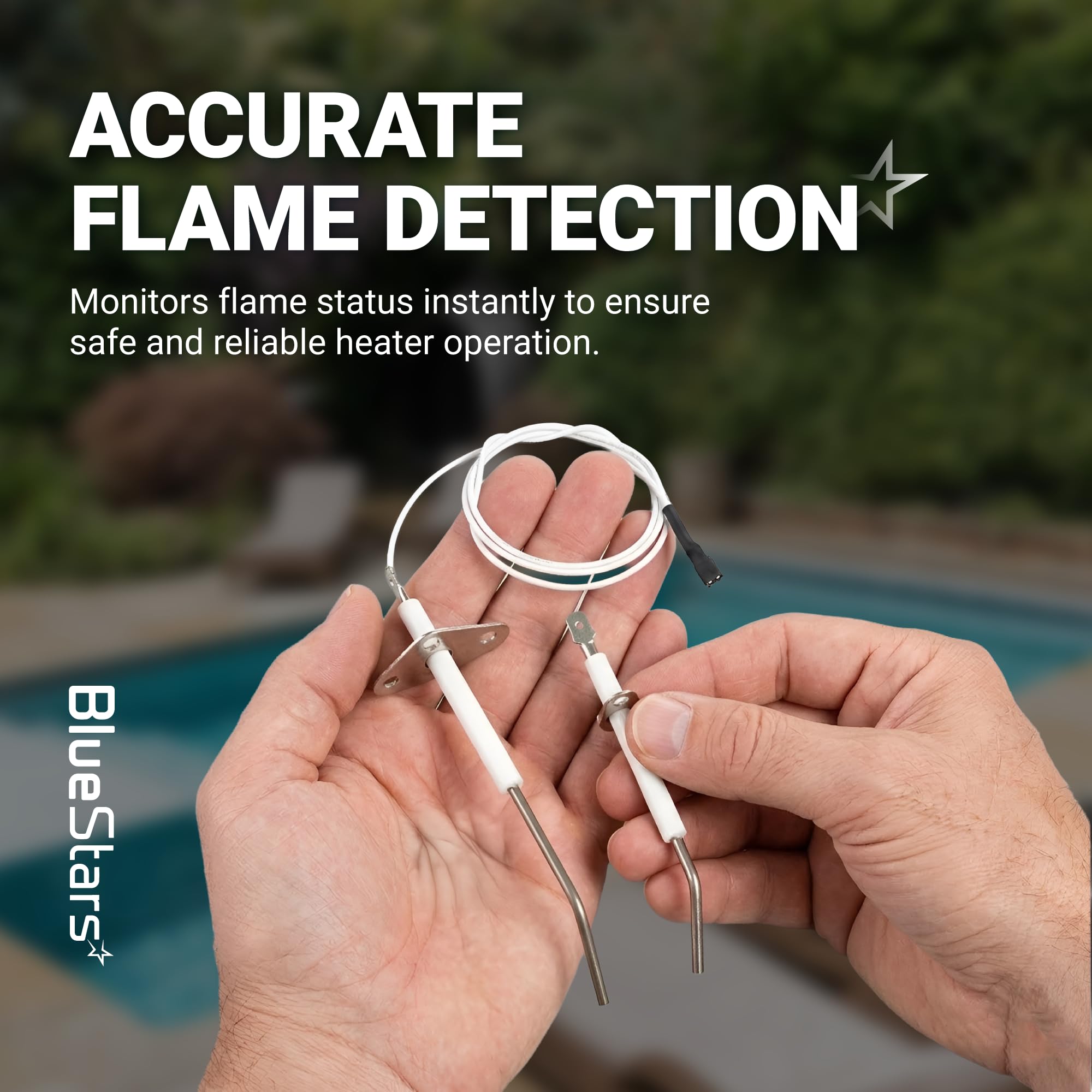 Hayward IDXLFLS1930 Flame Sensor for H-Series Pool Heater