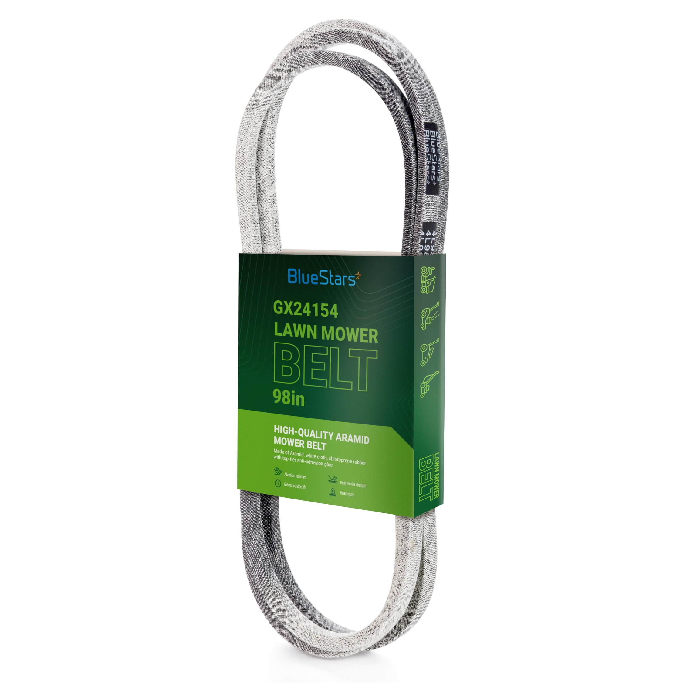 GX24154 Mower Drive Belt Replacement - Fits John Deere D105 E100