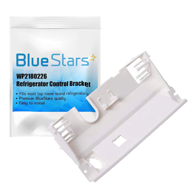 WP2180226 refrigerator control bracket replacement part with branded packaging.