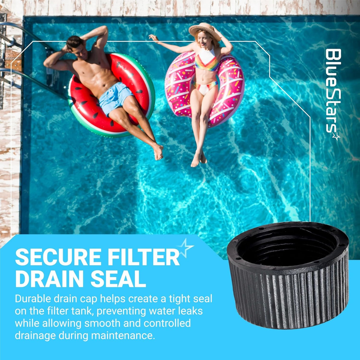 SX180HG pool sand filter replacement drain cap for Hayward Pro Series filters.