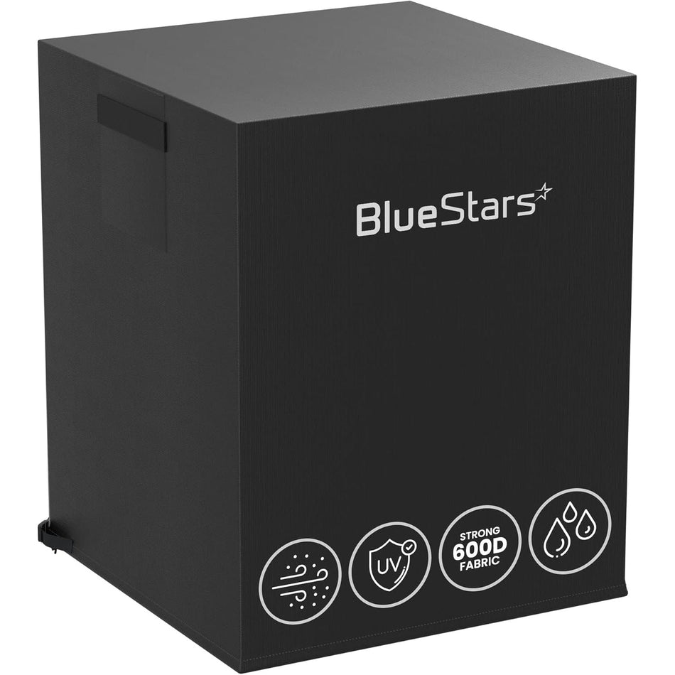 24"x24"x30" Central Air Conditioner Covers, Black