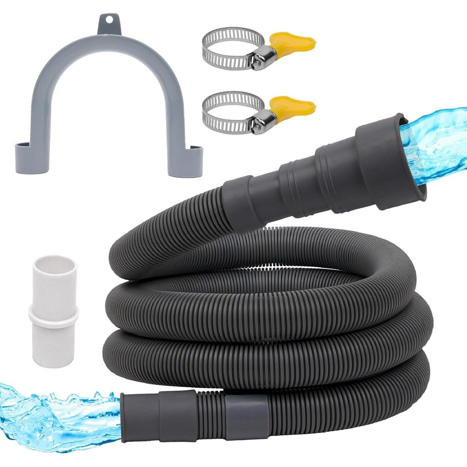 6-Foot Universal Dishwasher & Washing Machine Drain Hose