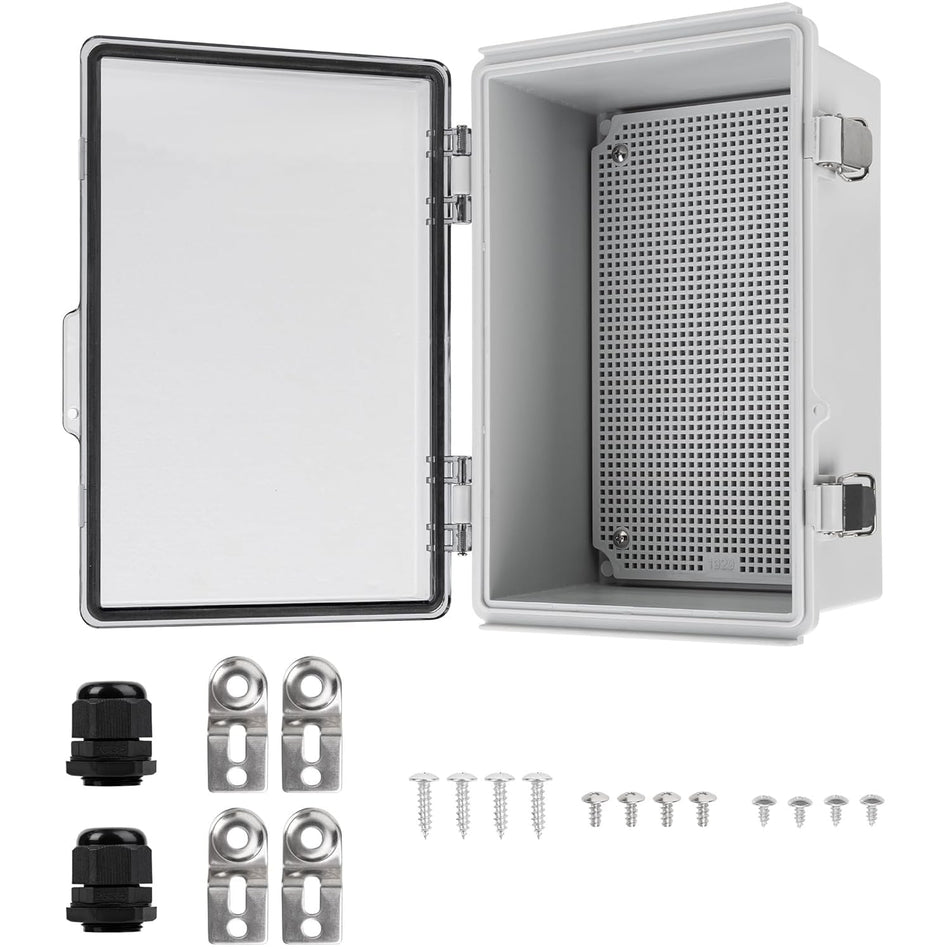 Clear Junction Box IP67 11.57" x 5.67" x 9.61"