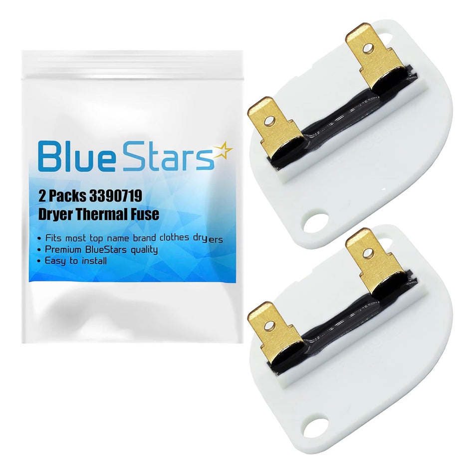 2-pack 3390719 Dryer Thermal Fuse