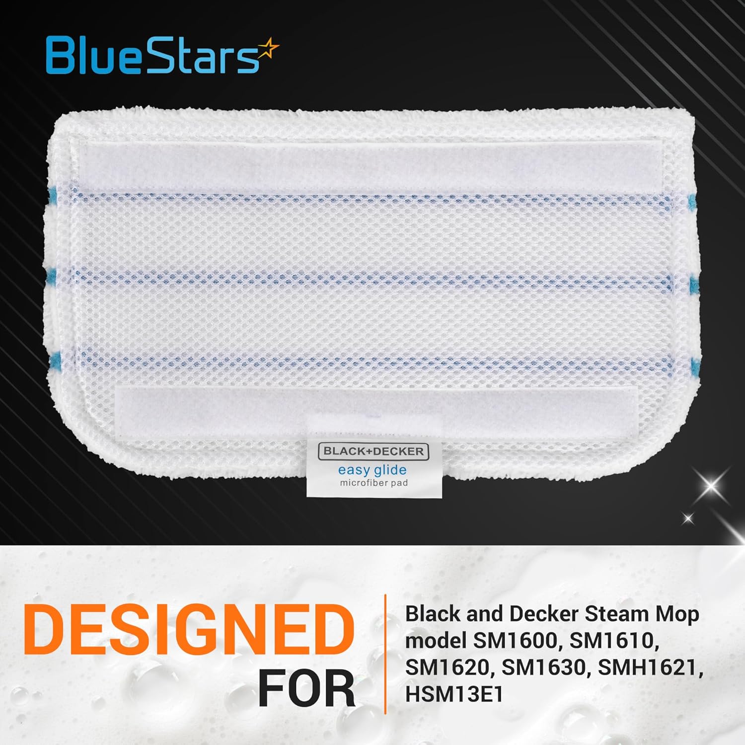 BlueStars SMP20 Steam Mop Pads