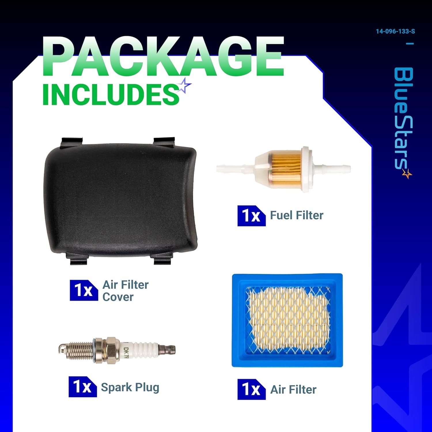 BlueStars Air Filter Cover Base Cleaner Kit - Thumbnail 5